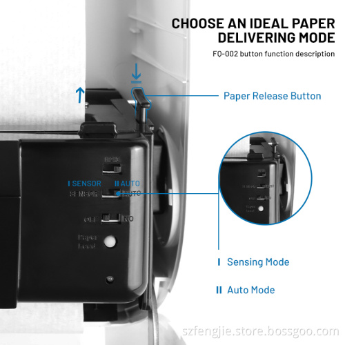 Intelligent Sensor Automatic Hand Paper Dispenser for Public Toilets